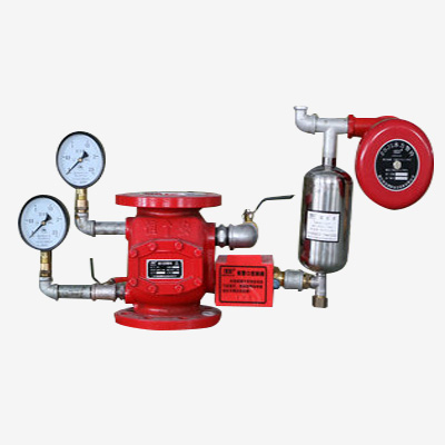 The principle of the components of the wet alarm valve